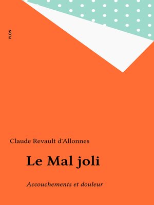 cover image of Le Mal joli
